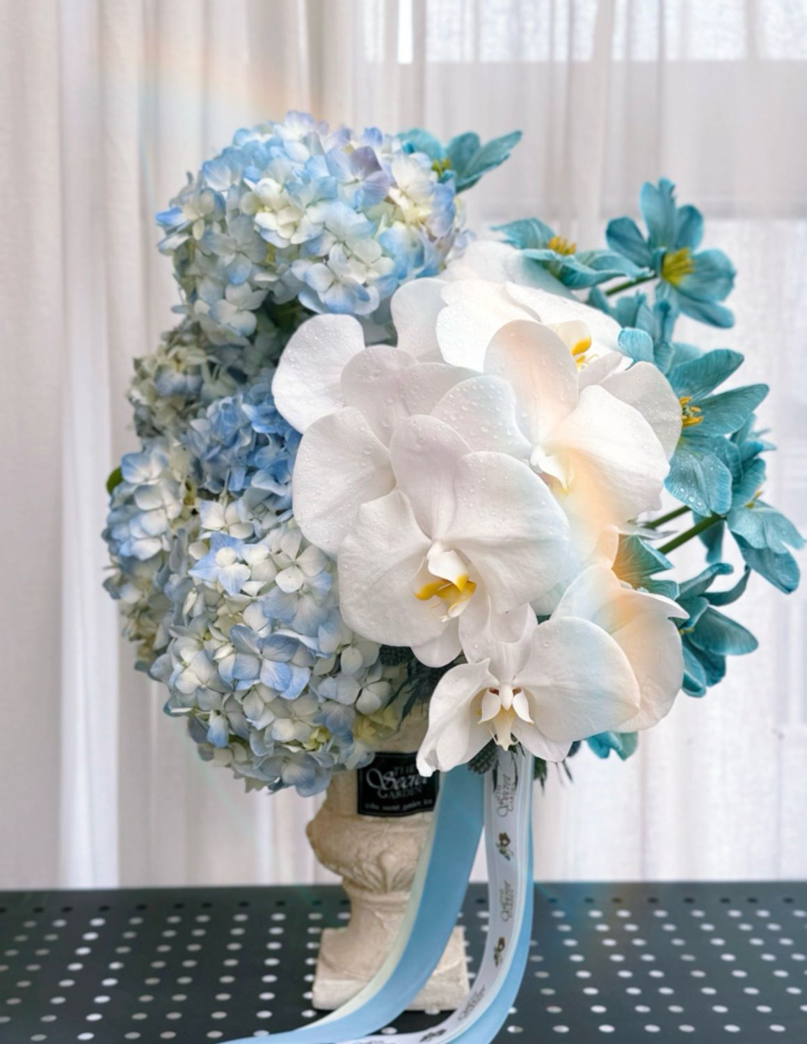 Blue vase