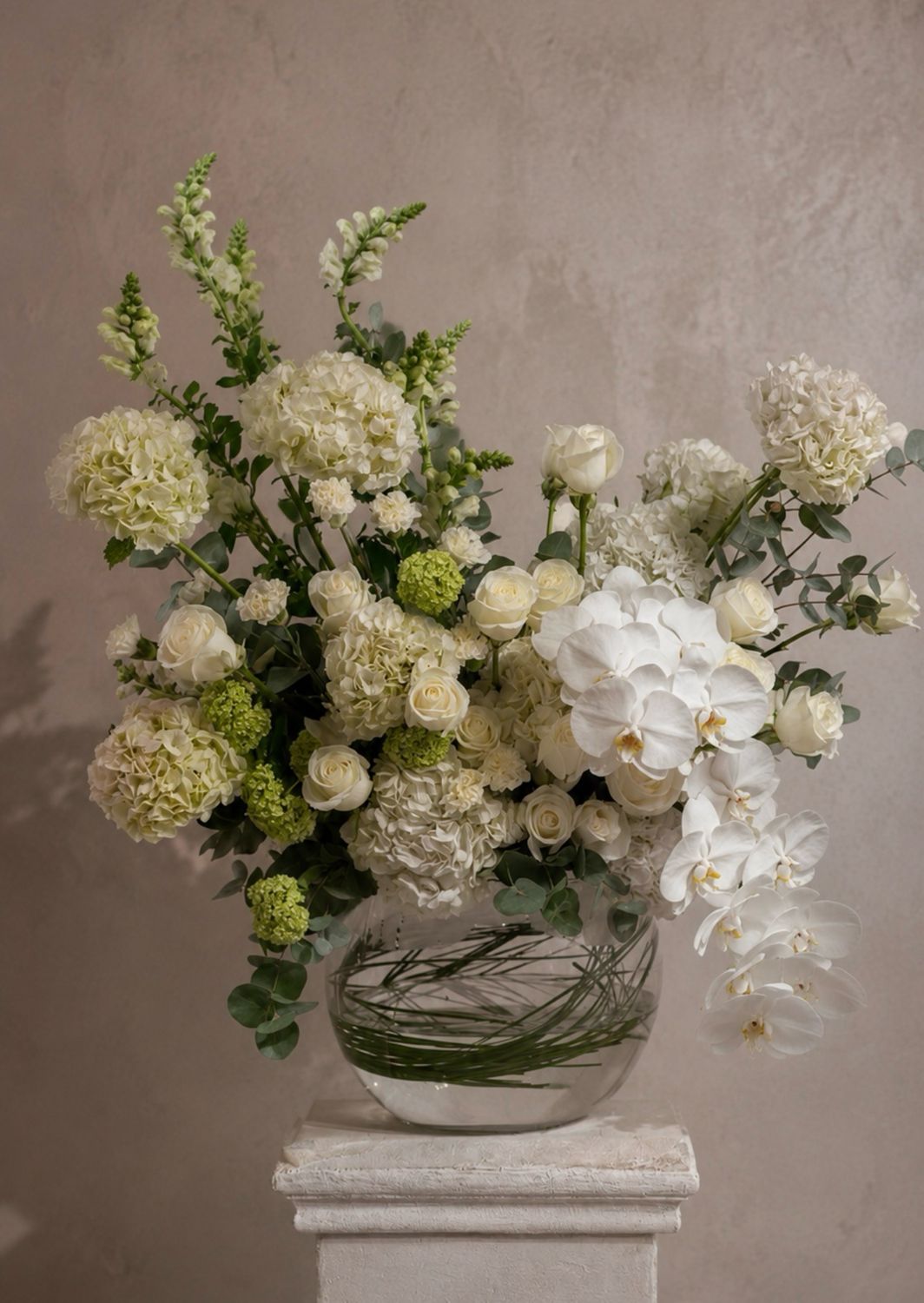 White vase big