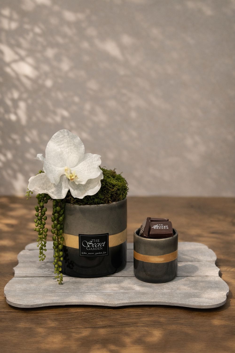 Artificial Flower with chocolate 