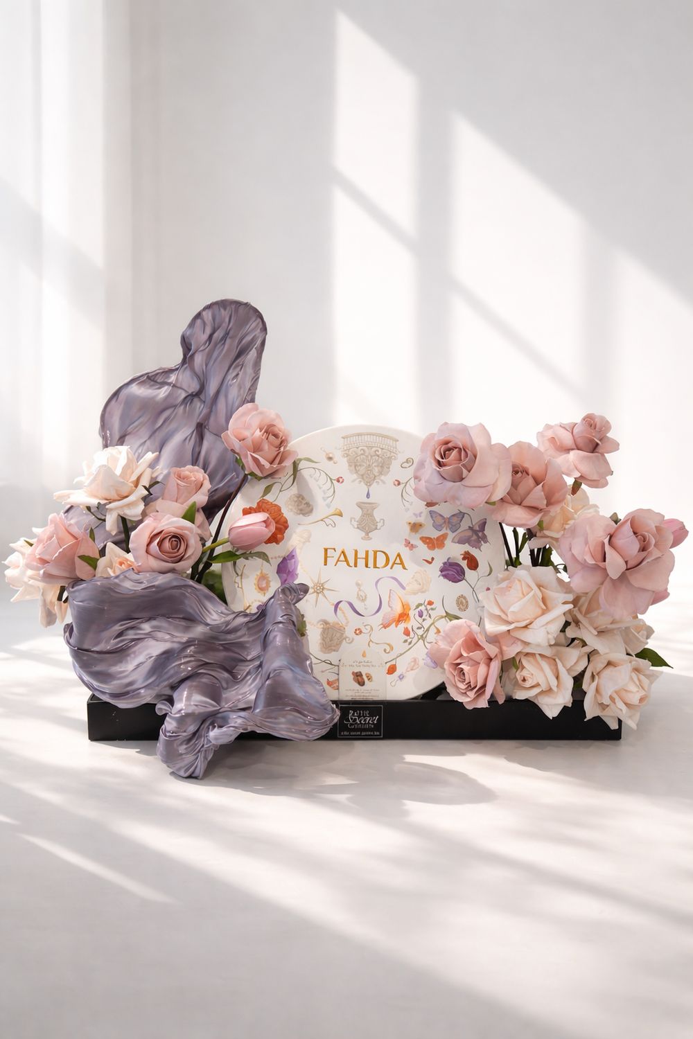 Artificial Flower with chocolate 