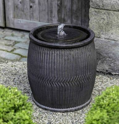 Rain Barrel Fountain-Bronze