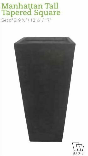 Manhattan Tall Tapered Square
