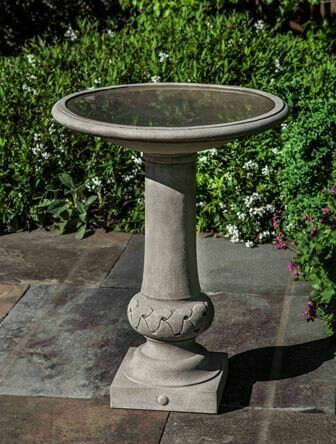 Williamsburg Knot Garden Birdbath