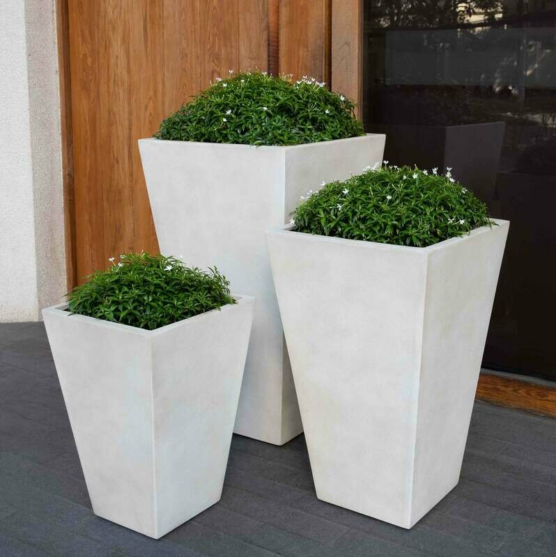 Devon Planter – Ivory Lite – S/3