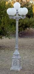Victorian Lamp 4 Arms/5 Lights On Urn Base