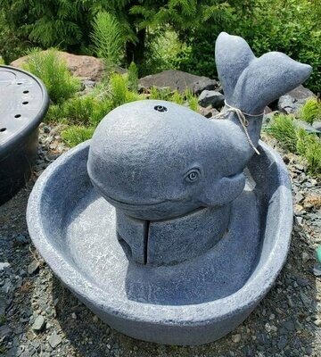 Happy Days Whale Fountain