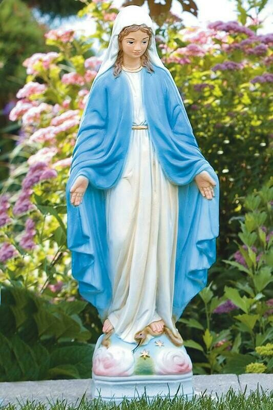 25" Blessed Mother - Detailed Stain