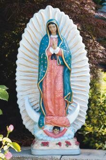 29" Our Lady of Guadalupe-Detailed Stain