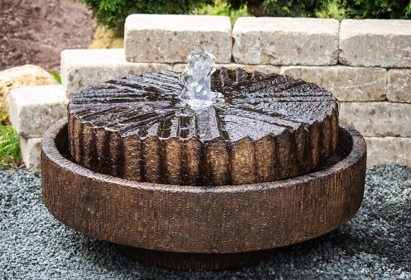 MODERN MILLSTONE FOUNTAIN