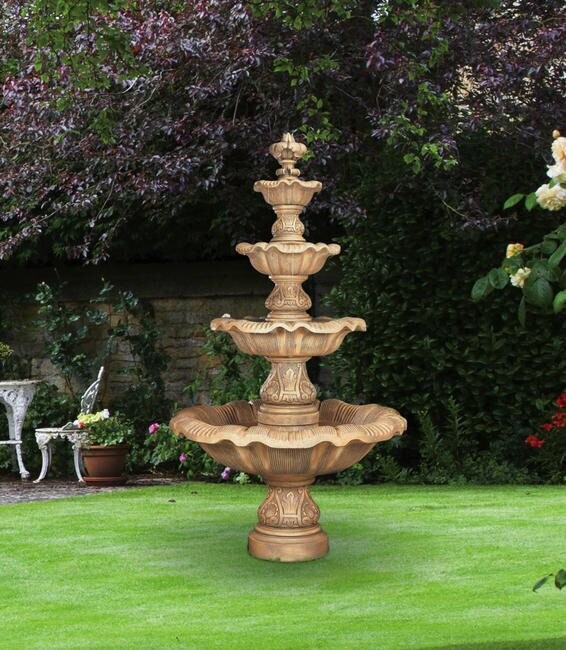 FOUR TIER RENAISSANCE FOUNTAIN