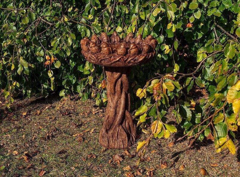 RING OF BIRDS BIRDBATH