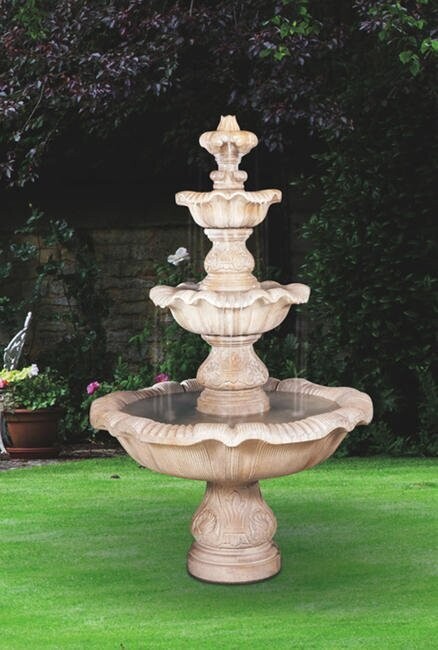 THREE TIER RENAISSANCE FOUNTAIN