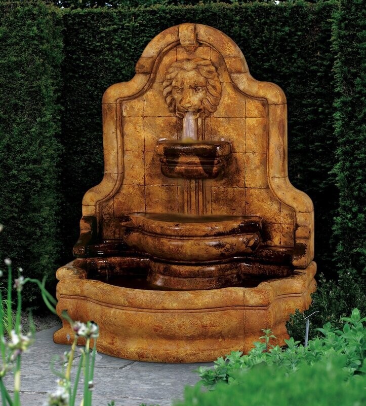 LION FACE TERRAZZO BELLA FOUNTAIN