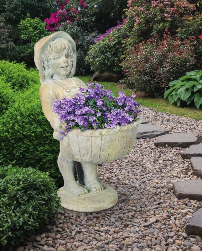 PETITE FLOWER GIRL PLANTER