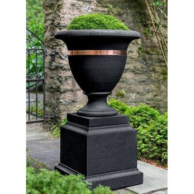 Classic Copper Banded Urn, Large