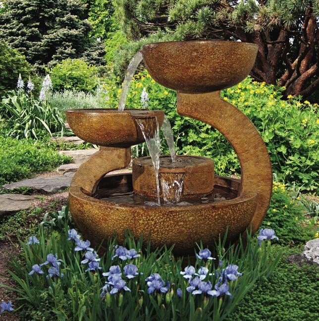ZEN THREE-BOWL FOUNTAIN