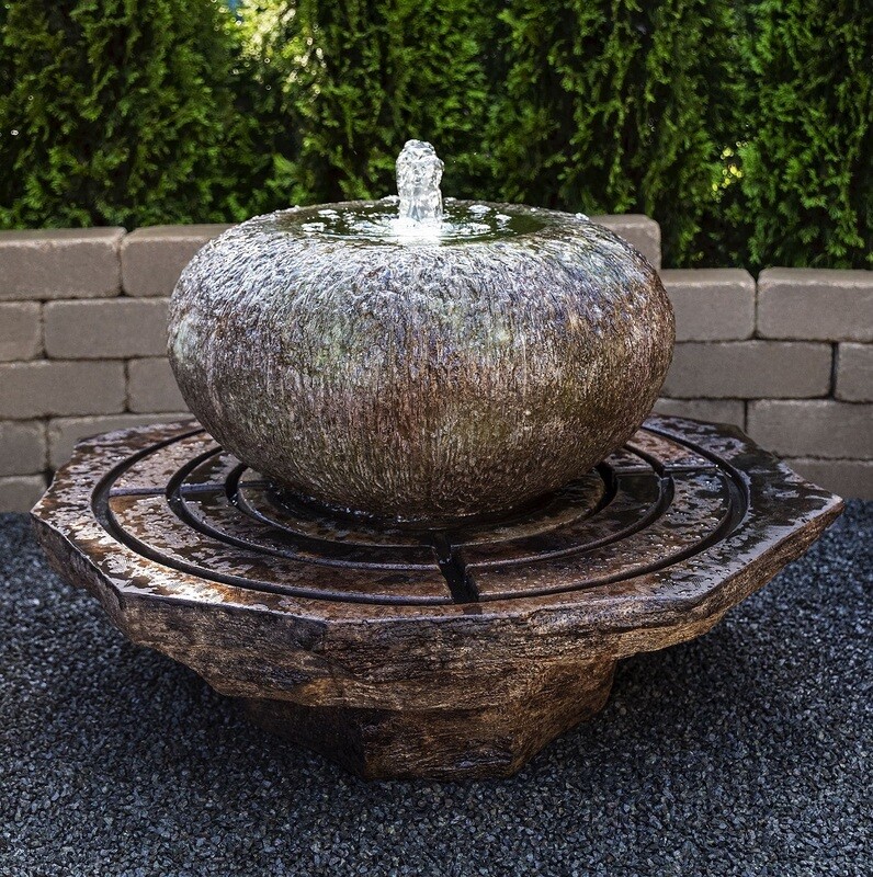 LOW ORGANIC BOWL FOUNTAIN