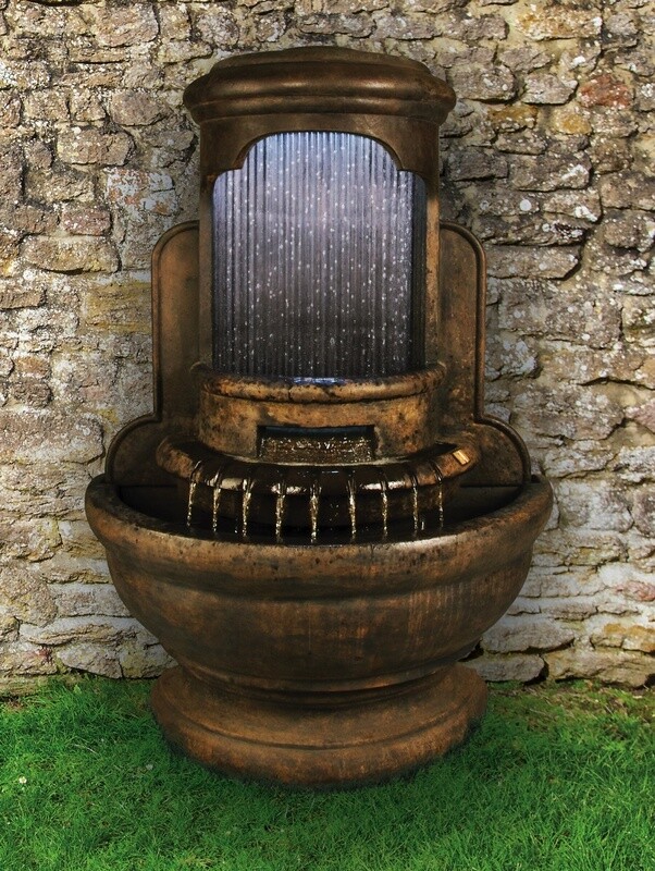 WALL FALLING DIAMONDS FOUNTAIN