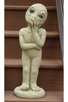 24" Standing Alien