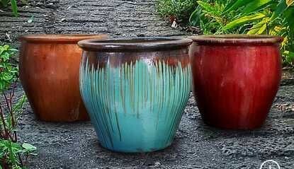 Vida Round Planter