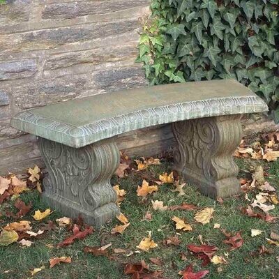Curved Traditional Bench