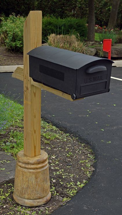 Decorative Post Holder