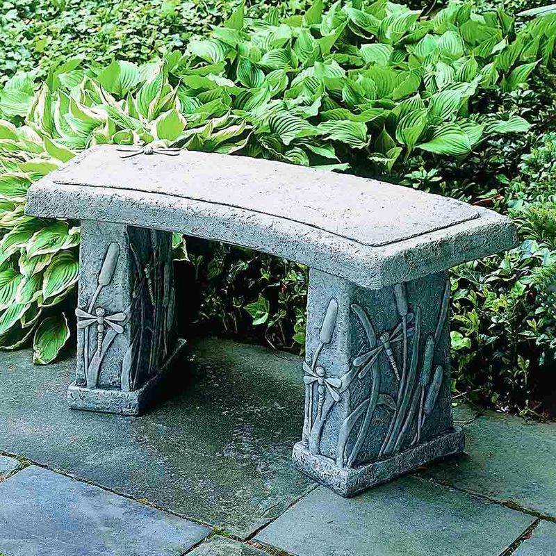 Dragonfly Curved Bench