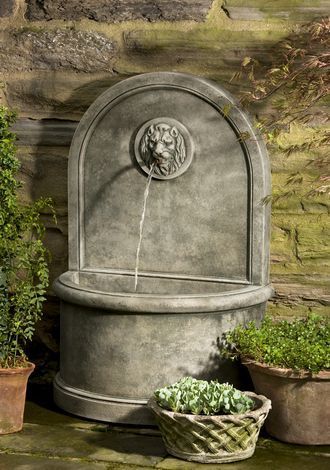 Lion Wall Fountain