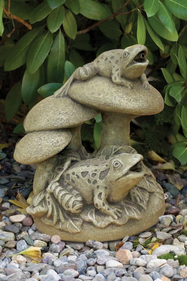 Frogs And Mushrooms - Plumbed