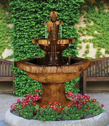 Grenoble Three-Tier Fountain