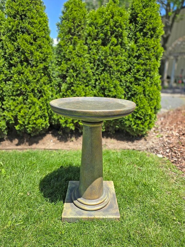 Modern Birdbath