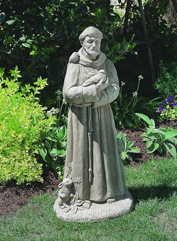36 Inch Saint Francis With Animals