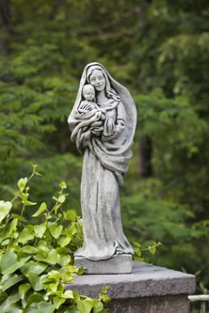 Standing Madonna and Child