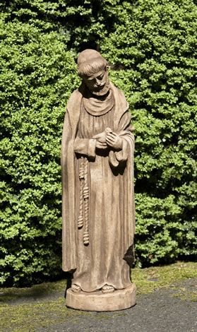 Saint Francis With Baby Bird
