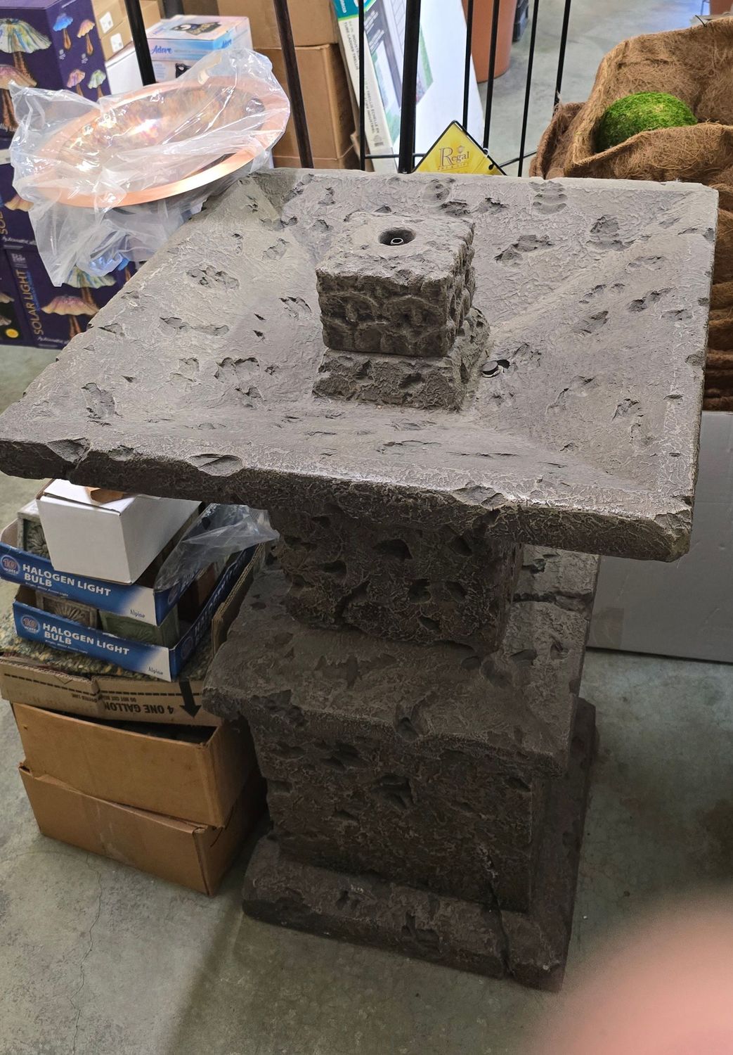 Square Spa Fountain