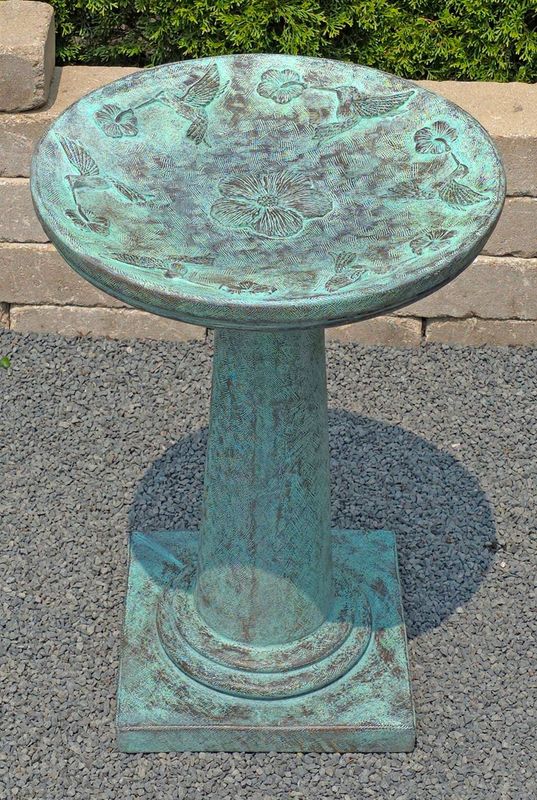 Hummingbird Birdbath Hummingbird Birdbath