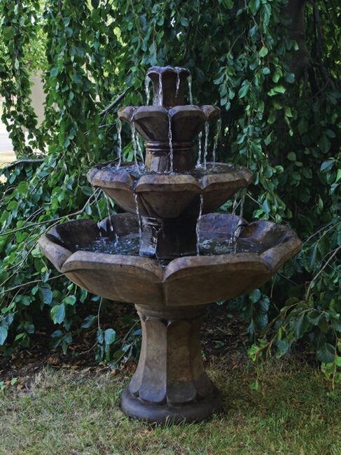 MONTREUX THREE-TIER FOUNTAIN MONTREUX THREE-TIER FOUNTAIN