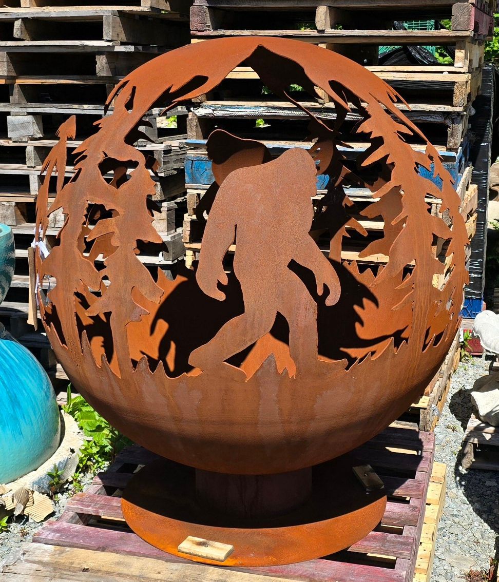 Corten Steel Fire Pit 48 Corten Steel Fire Pit 48" x 52.5" h