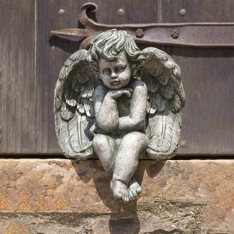 Small Sitting Cherub