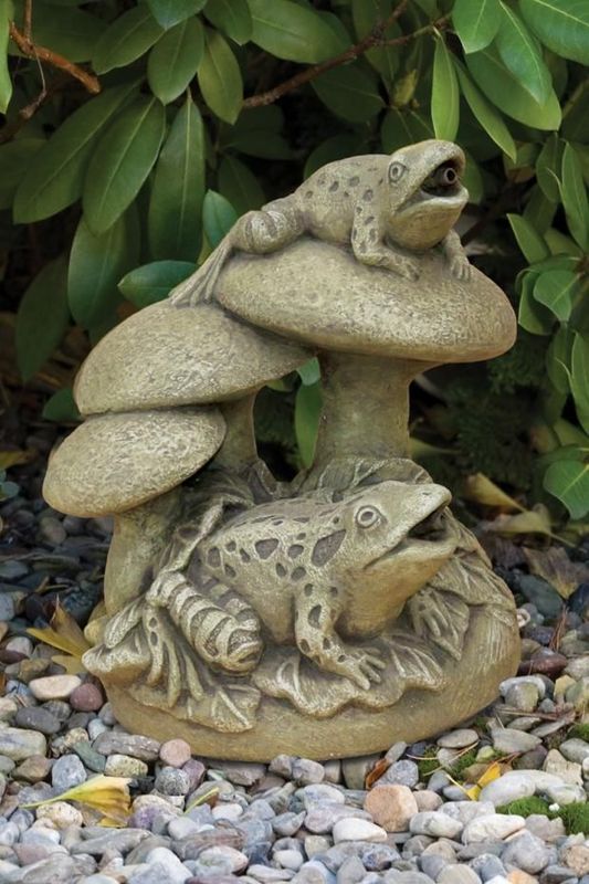 Frogs And Mushrooms - Plumbed