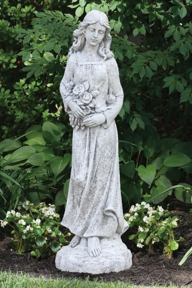 40 40" Springtime Flower Girl