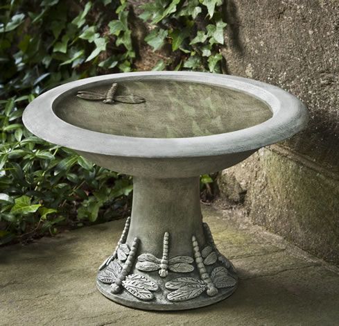Dragonfly Birdbath Small Dragonfly Birdbath Small