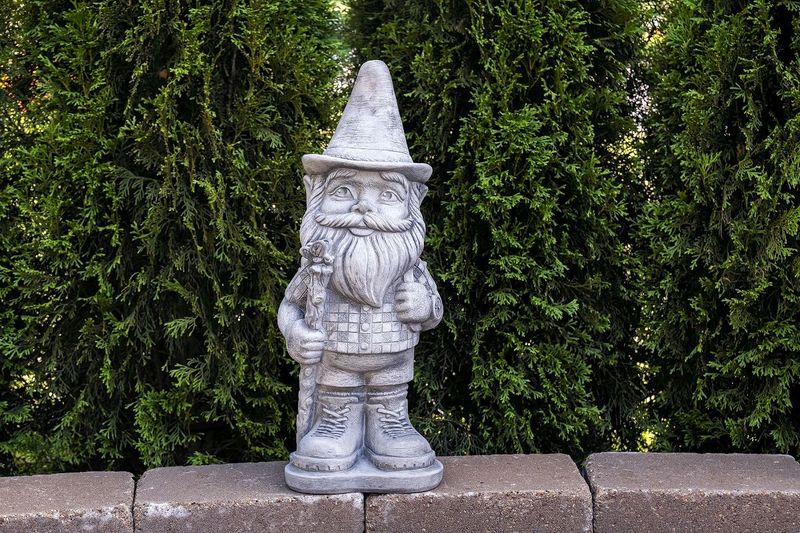 Hiker Garden Gnome
