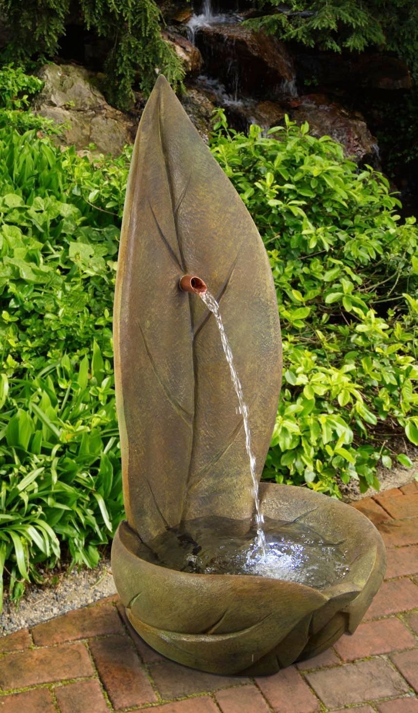 Standing Leaf Fountain Standing Leaf Fountain