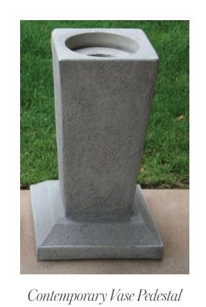 Contemporary Vase Pedestal Contemporary Vase Pedestal