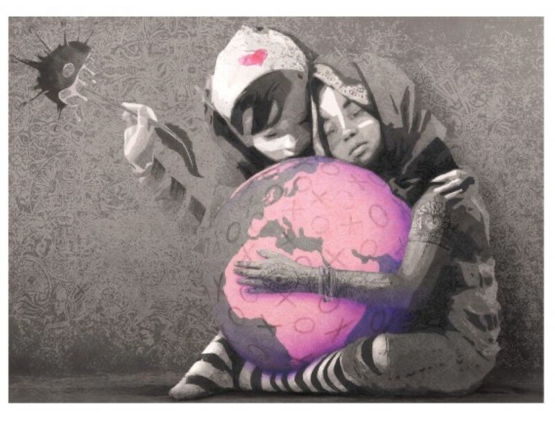 AFK - Release Date: June 15 - Hug The World - Main Ed - Size: 70x100cm