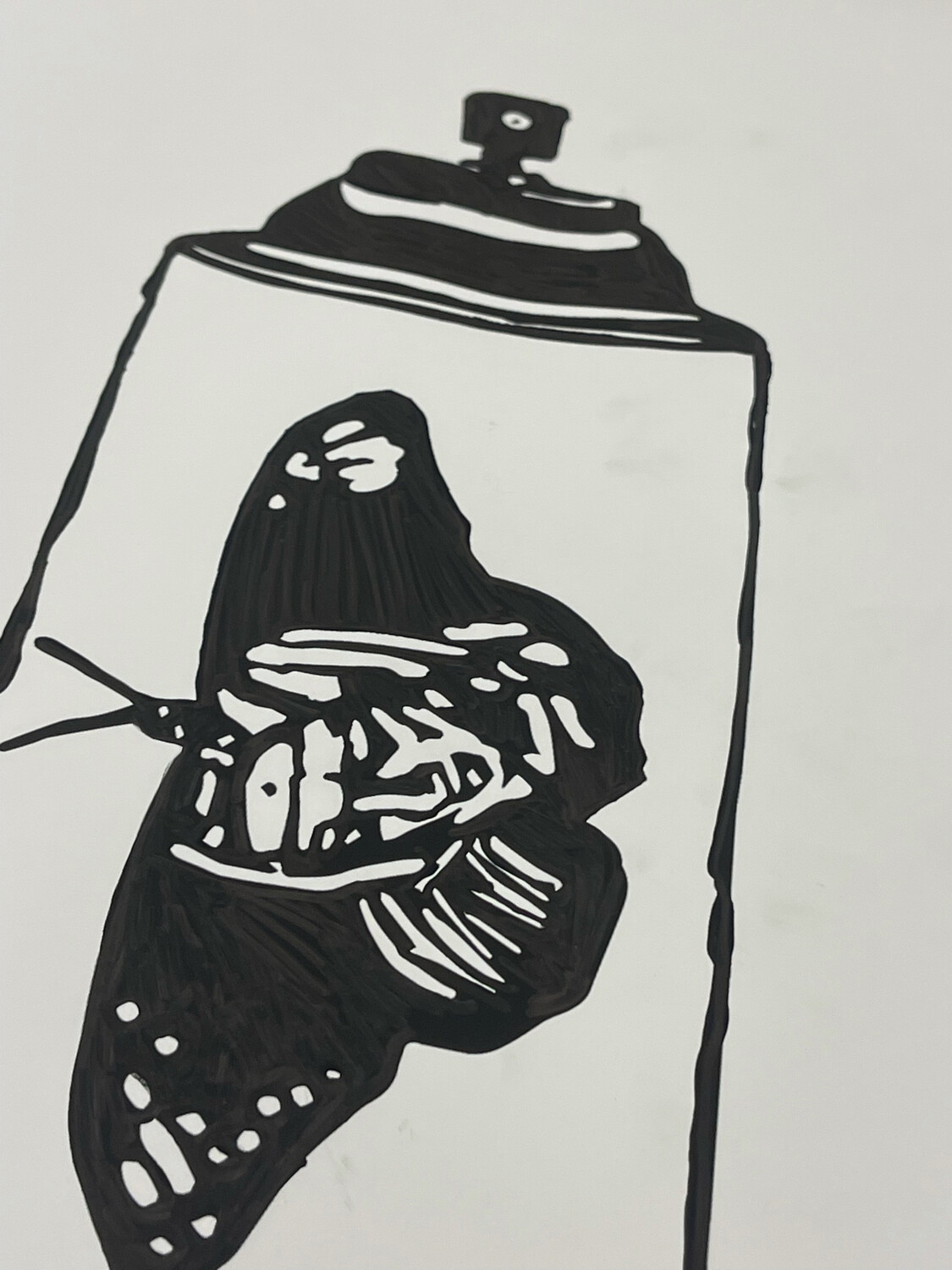 Spraycan - Nun In A Moth