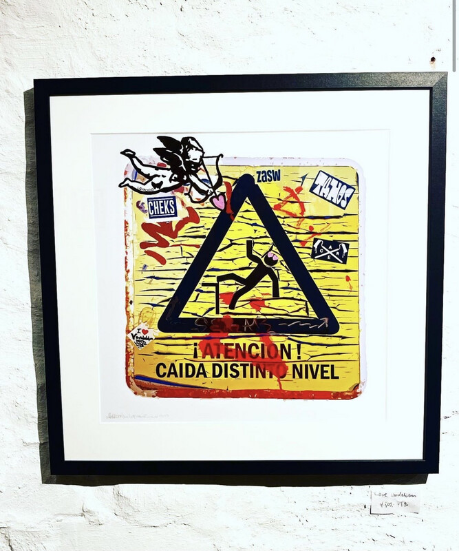 I <3 Vandalism - Handfinished Print