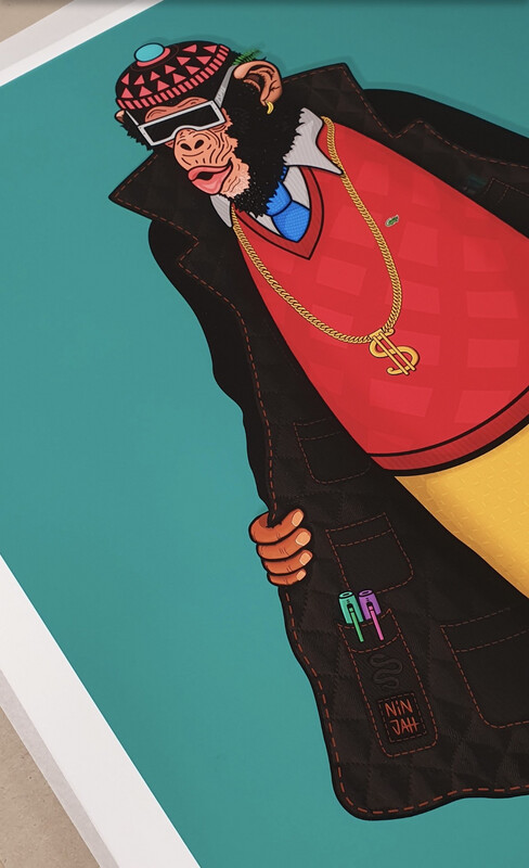 Sold Out (Green) 50x70 - Ninjah