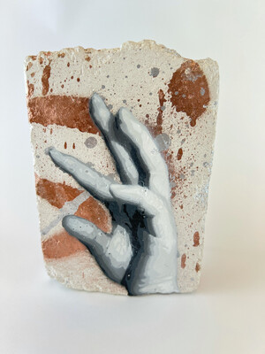 Sculpture Brick - “Hand” by VONDIECHE